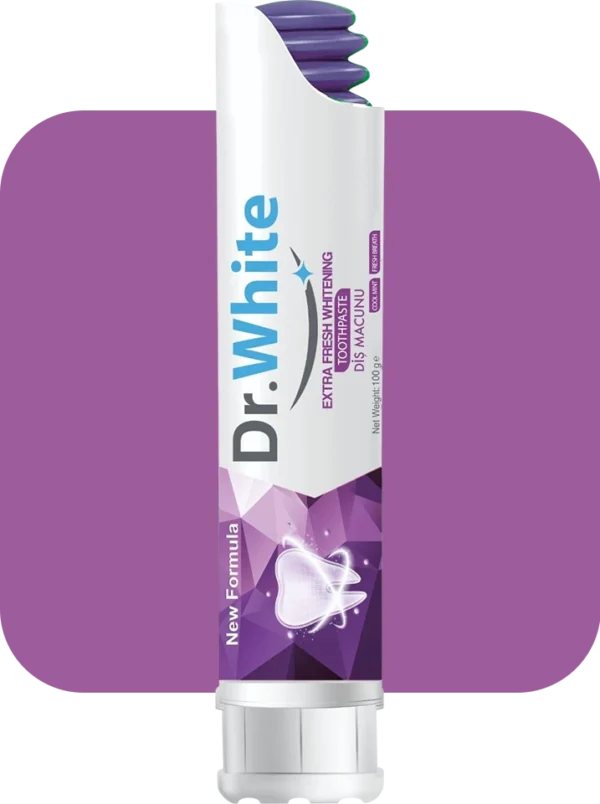 Избелваща паста за зъби с брилянтен ефект и коректор на цвета