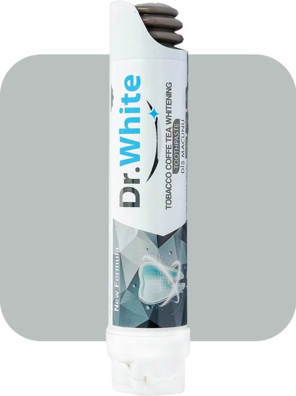 Избелваща паста за зъби против петна от кафе, чай и цигари