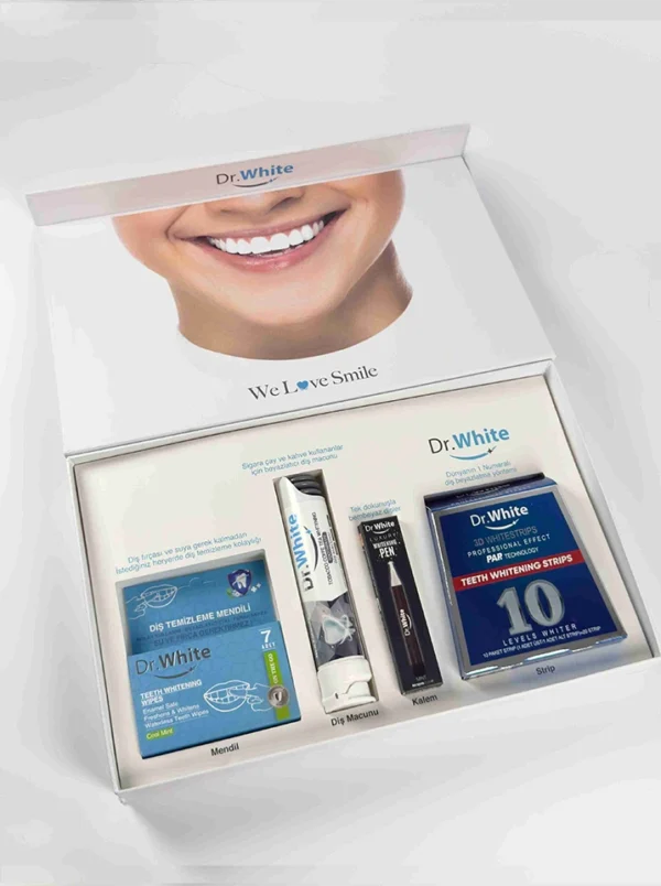 Hollywood smile box против петна от кафе, чай и цигари