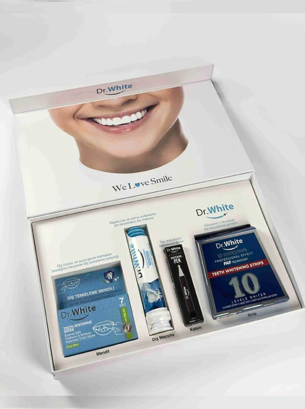 Hollywood smile box за екстра избелване