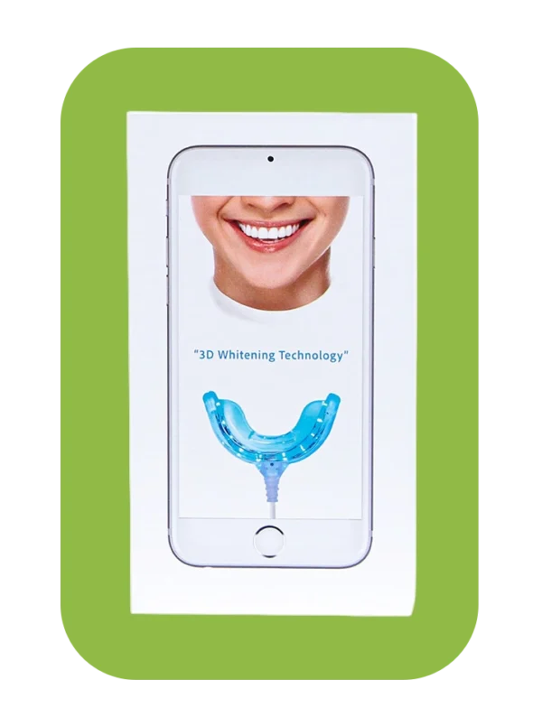 Избелващ комплект с LED лампа и гел за избелване плюс грижа за венците